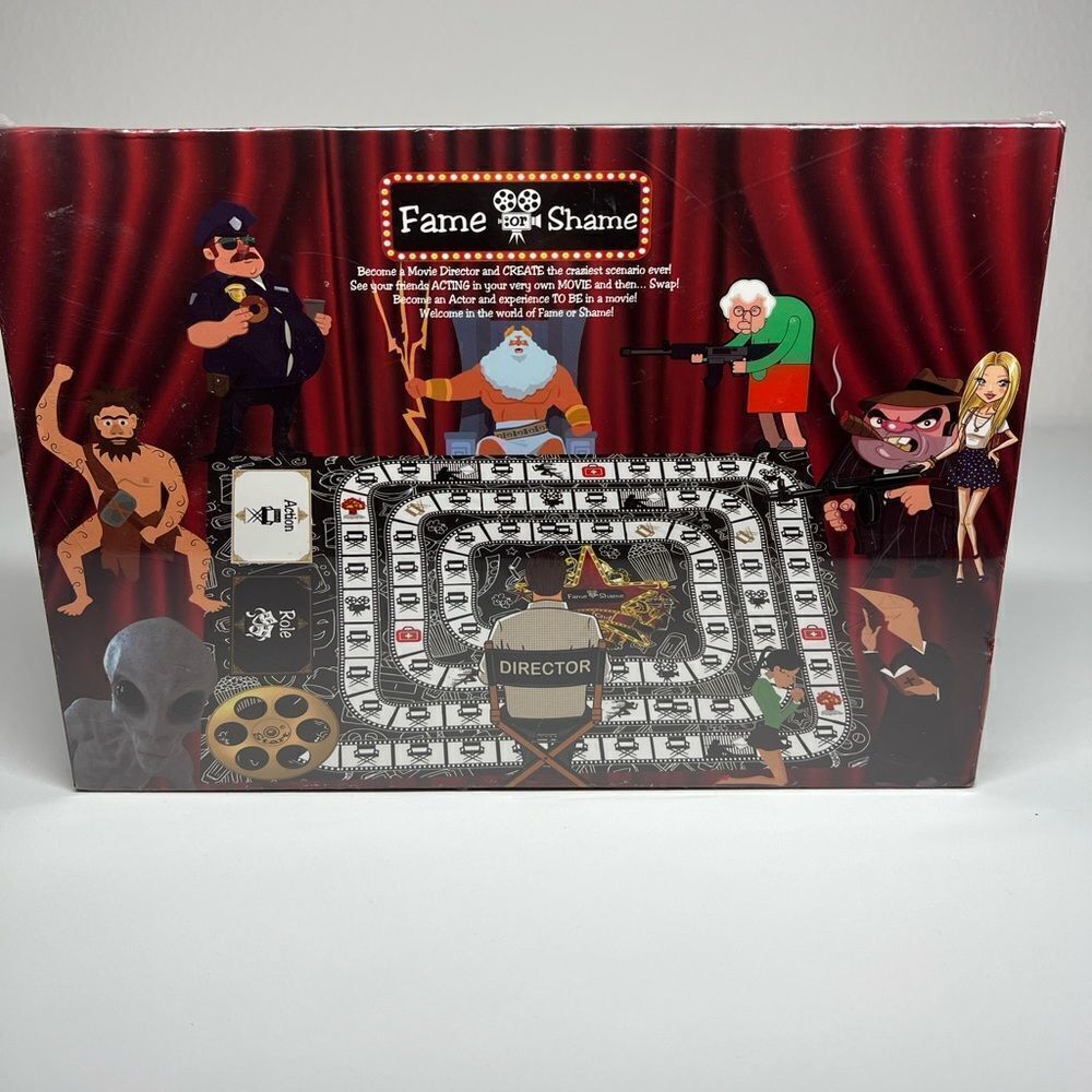 Fame or Shame party game NWT